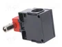 PIZZATO ELETTRICA Interruptor de seguridad de bisagra FZ NC + NA gris y rojo