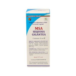 HERBOPLANET Msa Sequoia Gigantea 50Ml. Energética, Tónica y Estimulante