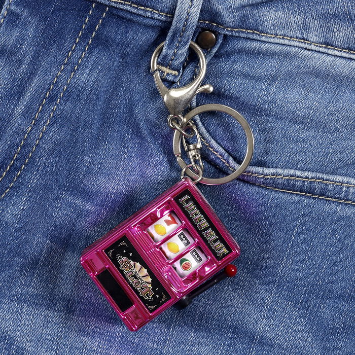 Mister Gadget Llavero Máquina Tragaperras Colección Casino Colores Surtidos