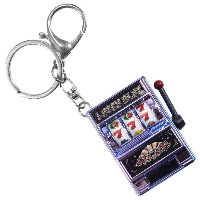 Mister Gadget Llavero Máquina Tragaperras Colección Casino Colores Surtidos
