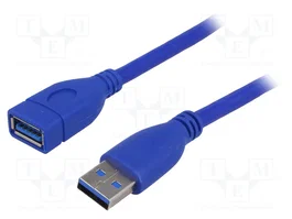 AKYGA Cable USB 3.0 de 1,8m Azul