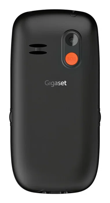 Gigaset GL395 - Teléfono móvil para personas mayores, Negro