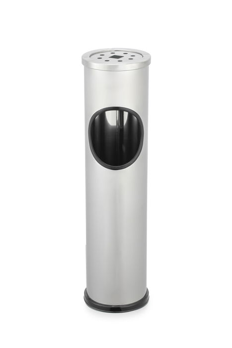 Inde Papelera-Cenicero Ss 8L 14.7x14.7x56.5cm (4 Unidades) Inde Papelera-Cenicero Ss 8L 14.7x14.7x56.5cm (4 Unidades)