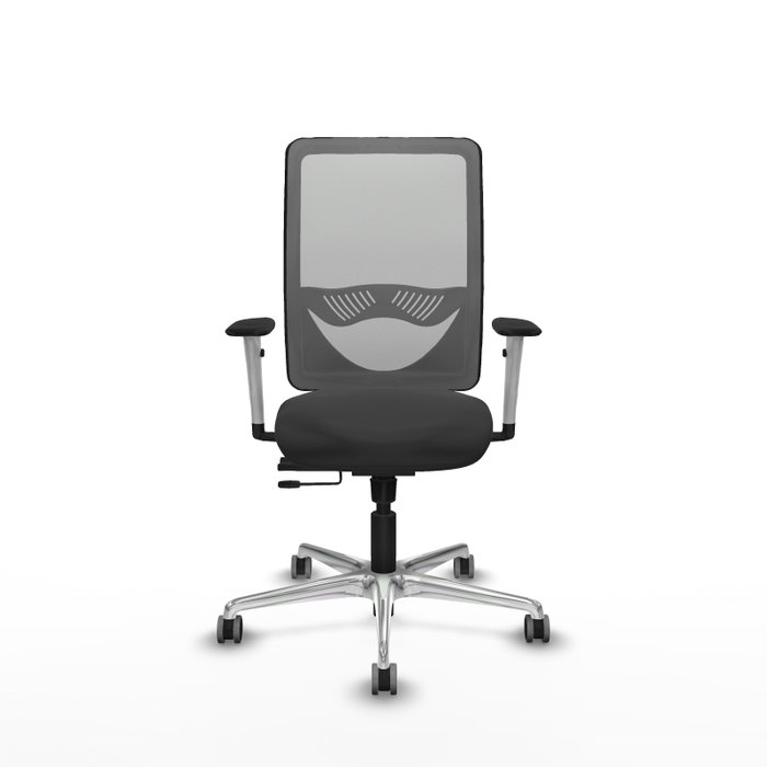 PIQUERAS Y CRESPO Silla de oficina Zulema con mecanismo Sincro/Traslack, Gris