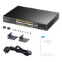 Cudy GS1018PS2 Switch de red 16+2P PoE+ SFP