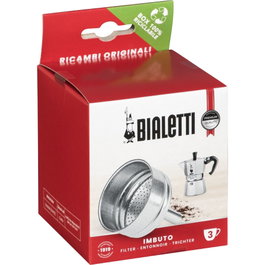 Bialetti Embudo de Repuesto para 3 Tazas