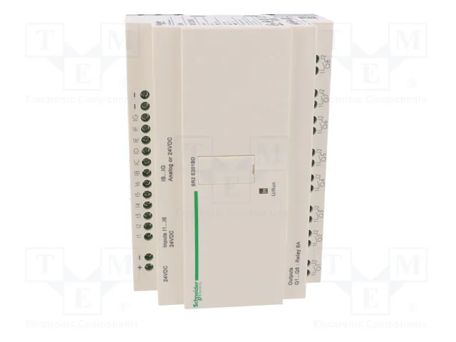 SCHNEIDER ELECTRIC Zelio Logic SR2E201BD Controlador Lógico Programable Compacto SCHNEIDER ELECTRIC Zelio Logic SR2E201BD Controlador Lógico Programable Compacto
