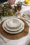 Hermia Windsor Garden Juego de Cena de Porcelana 24 Piezas