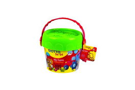 Pasta Giotto Bebe Cofre Granja Jugar + Accesorios (8 Blíster De Plastilina De 50Gr, Accesorios Para Modelar, 2 Moldes Y Personajes Precortados)