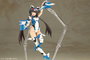 Frame Arms Girl Maqueta Plastic Model Kit Stylet Swimsuit Blue Impulse Color Ver. 16 cm