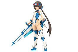 Frame Arms Girl Maqueta Plastic Model Kit Stylet Swimsuit Blue Impulse Color Ver. 16 cm