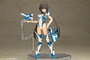 Frame Arms Girl Maqueta Plastic Model Kit Stylet Swimsuit Blue Impulse Color Ver. 16 cm