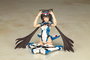 Frame Arms Girl Maqueta Plastic Model Kit Stylet Swimsuit Blue Impulse Color Ver. 16 cm