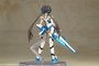 Frame Arms Girl Maqueta Plastic Model Kit Stylet Swimsuit Blue Impulse Color Ver. 16 cm