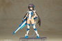 Frame Arms Girl Maqueta Plastic Model Kit Stylet Swimsuit Blue Impulse Color Ver. 16 cm