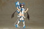 Frame Arms Girl Maqueta Plastic Model Kit Stylet Swimsuit Blue Impulse Color Ver. 16 cm