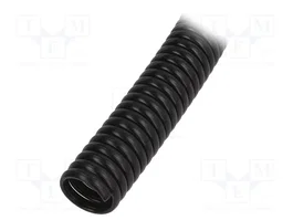 HELLERMANNTYTON Tubería de protección de polipropileno 30mm negro 1m