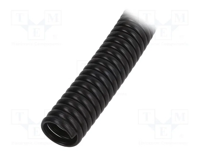 HELLERMANNTYTON Tubería de protección de polipropileno 30mm negro 1m HELLERMANNTYTON Tubería de protección de polipropileno 30mm negro 1m