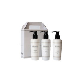 Ines Sage Kit Alisado Champú Tratamiento Acondicionador 500ml - Alisado Botox Domar Cabello Eficiencia Velocidad
