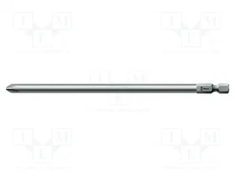 WERA Punta de destornillador Phillips PH1 1/4 pulgada 152 mm