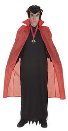 Creaciones Llopis Disfraz Adulto Capa Roja Talla L