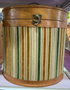 DKD Home Decor Botellero Colonial Marron Multicolor Alamo y PU 35.5 x 71 x 40 cm