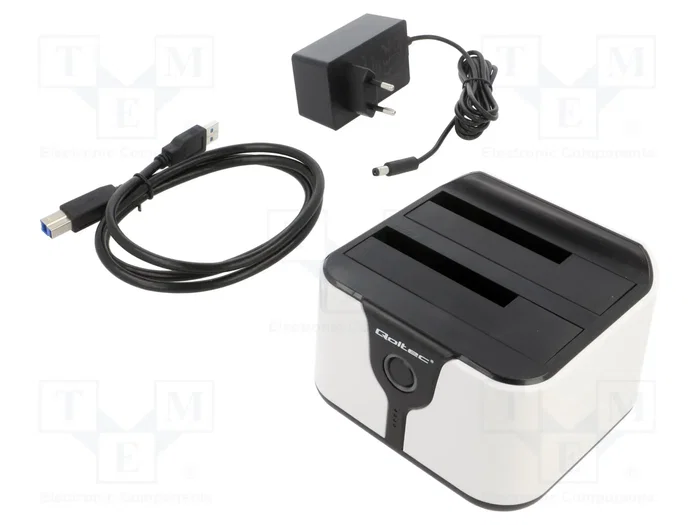 QOLTEC Estación de acoplamiento USB 3.0 para HDD/SSD SATA QOLTEC Estación de acoplamiento USB 3.0 para HDD/SSD SATA