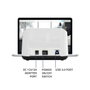 QOLTEC Estación de acoplamiento USB 3.0 para HDD/SSD SATA