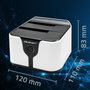 QOLTEC Estación de acoplamiento USB 3.0 para HDD/SSD SATA
