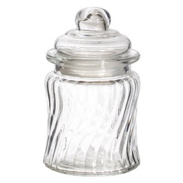 Home Deco Factory Bombonera de Vidrio para Decoración del Hogar - Diámetro 7,5 cm