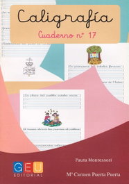 Caligrafia pauta montessori, Mª Carmen Puerta Puerta - GEU