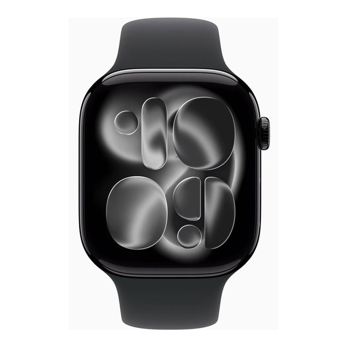 Apple Watch Series 11 GPS 46mm Negro Azabache Correa Deportiva Negra (S/M)