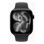 Apple Watch Series 11 GPS 46mm Negro Azabache Correa Deportiva Negra (S/M)