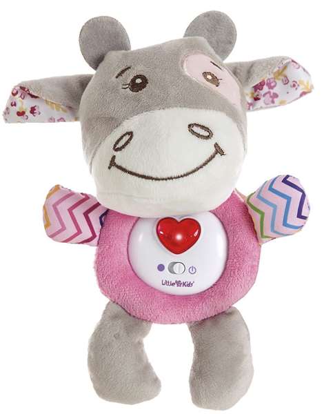 Creaciones Llopis Vaca y Erizo Corazón 24 cm con Luz y Música a Pilas Peluche Creaciones Llopis Vaca y Erizo Corazón 24 cm con Luz y Música a Pilas Peluche