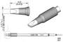 JBC TOOLS Punta de soldadura tipo destornillador 2,7x1mm
