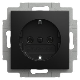 BUSCH-JAEGER 20 EUC-915 Enchufe SCHUKO Mate Negro Termoplástico IP20