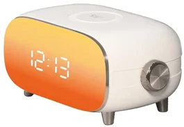 CGV Despertador CGV3322101306704 con Simulador de Amanecer y Atardecer Programable, Radio Despertador ALBA, 60 Emisoras