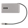 StarTech.com Adaptador Multipuertos USB-C DKT31CDHPD3 HDMI/DP 4K 60Hz, Hub USB 3.2, 100W PD, Gris