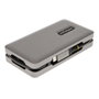 StarTech Adaptador Multipuertos USB-C con HDMI, DP, Hub USB de 3 Puertos, Estación de Conexión USB-C HDMI DP 1GbE 16W