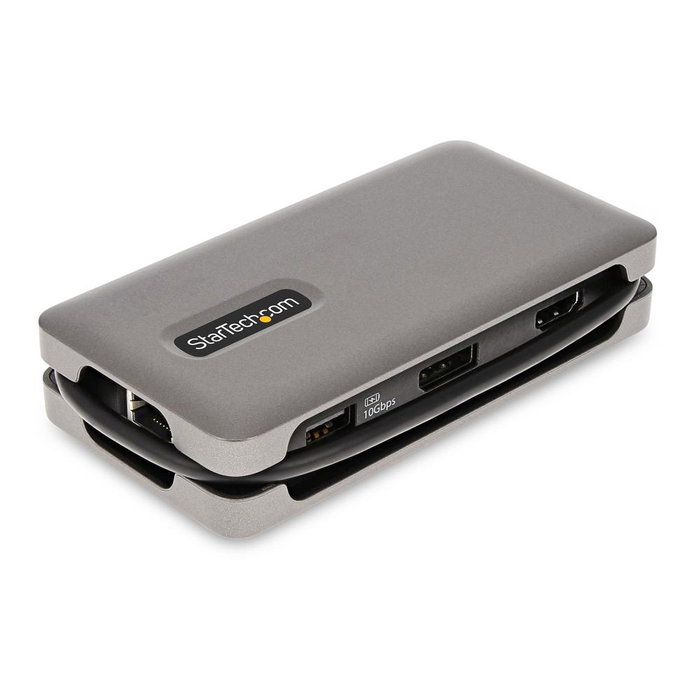 StarTech Adaptador Multipuertos USB-C con HDMI, DP, Hub USB de 3 Puertos, Estación de Conexión USB-C HDMI DP 1GbE 16W StarTech Adaptador Multipuertos USB-C con HDMI, DP, Hub USB de 3 Puertos, Estación de Conexión USB-C HDMI DP 1GbE 16W