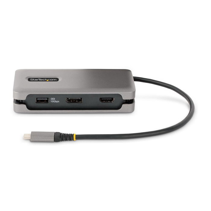 StarTech Adaptador Multipuertos USB-C con HDMI, DP, Hub USB de 3 Puertos, Estación de Conexión USB-C HDMI DP 1GbE 16W StarTech Adaptador Multipuertos USB-C con HDMI, DP, Hub USB de 3 Puertos, Estación de Conexión USB-C HDMI DP 1GbE 16W