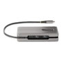 StarTech Adaptador Multipuertos USB-C con HDMI, DP, Hub USB de 3 Puertos, Estación de Conexión USB-C HDMI DP 1GbE 16W