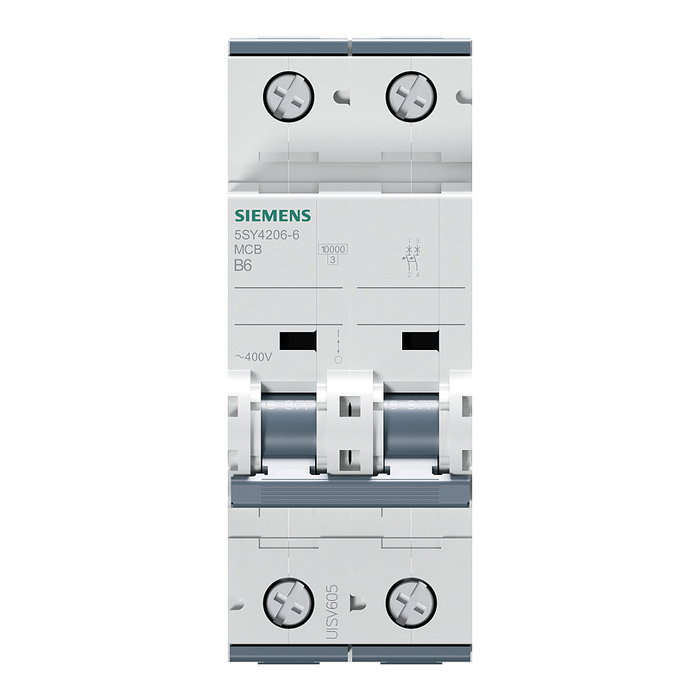 Siemens LS-SCHALTER 10KA 2POL B6 Miniatur-leistungsschalter