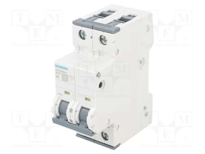 Siemens LS-SCHALTER 10KA 2POL B6 Miniatur-leistungsschalter