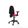 PIQUERAS Y CRESPO Silla de oficina Aýna Rosa con Brazos 2D