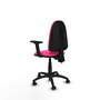 PIQUERAS Y CRESPO Silla de oficina Aýna Rosa con Brazos 2D