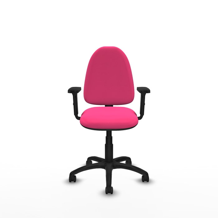 PIQUERAS Y CRESPO Silla de oficina Aýna Rosa con Brazos 2D