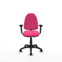 PIQUERAS Y CRESPO Silla de oficina Aýna Rosa con Brazos 2D