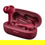 JVC HA-A8T Auriculares Bluetooth True Wireless Rojos con Estuche de Carga, 15h Autonomía Total, Micrófono y Resistencia IPX4