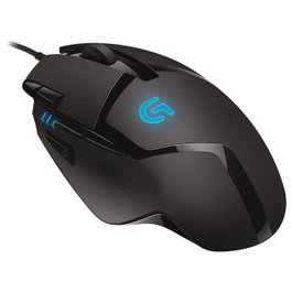 Logitech G402 Hyperion Fury Ratón Gaming para FPS, Sensor Fusion Engine, Rastreador 400 IPS, 8 Botones Programables, 4 Niveles DPI, USB Tipo-A